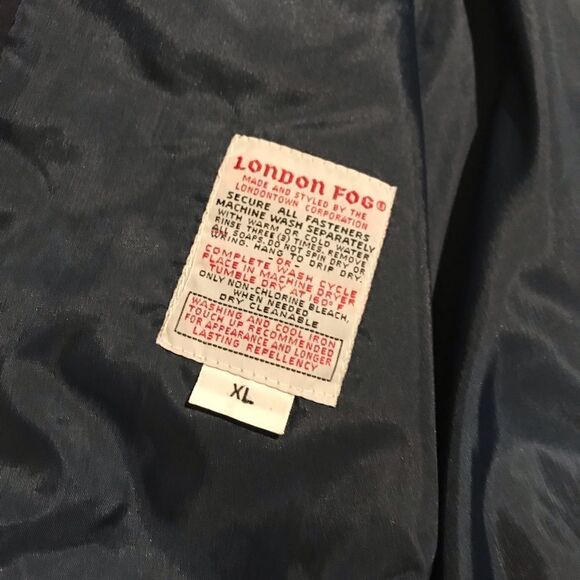 London Fog windbreaker size XL excellent condition see pics - Picture 4 of 4